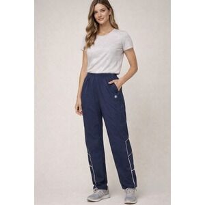 Coolibar Outpace Sport Pants Women's M Navy UPF 50+ Sun Protection Athletic